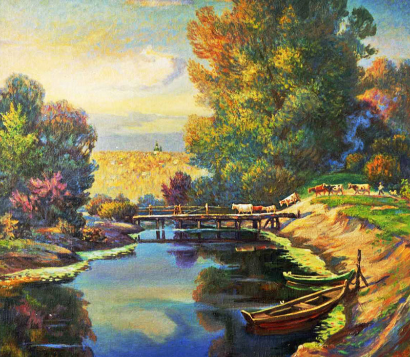 ''Надвечір'я''. 1994. Полотно, олія